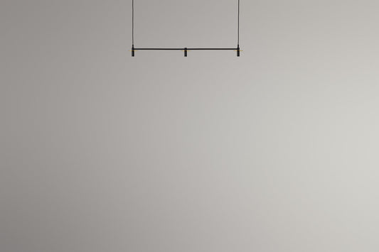 BRASS MODULE 3X3W Hanging lamp