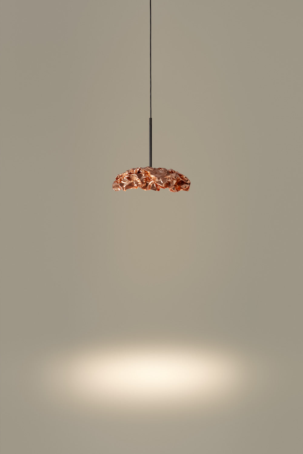 CU MODUL CREASED 1 X 10W-16W Hanging lamp