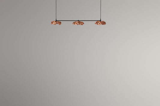 CU MODUL CREASED 3X3W Hanging lamp