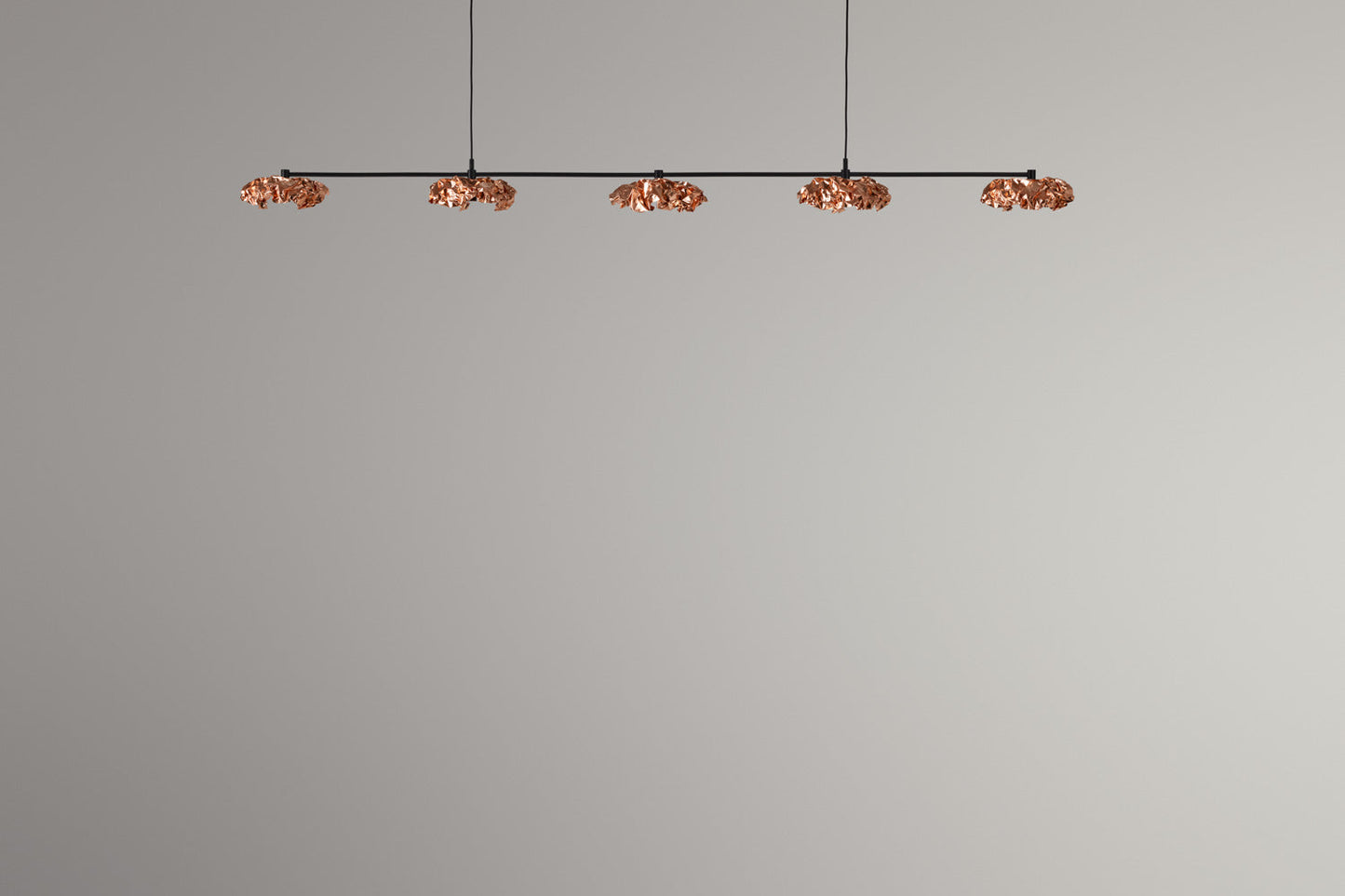 CU MODUL CREASED 5X3W Hanging lamp
