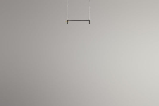 BRASS MODULE 2X3W Hanging lamp