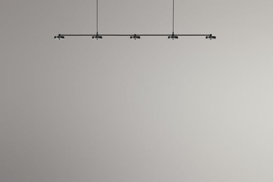 CYLINDER MODULE 5 X 10W-16W Hanging lamp